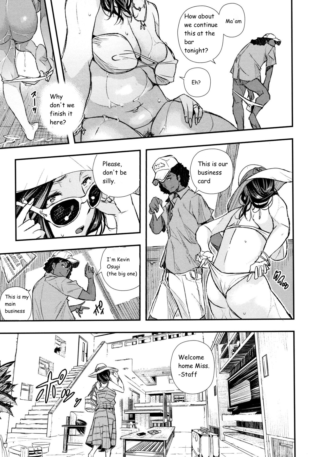 Hentai Manga Comic-The Dangerous Smell of The Island Resort-Read-7